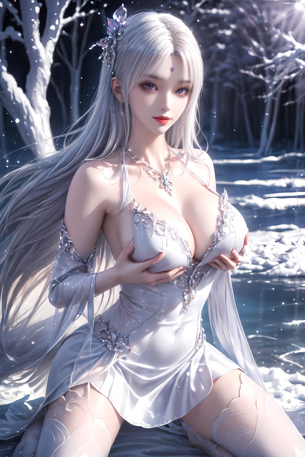 白雪照初棠｜1V1｜古言封面